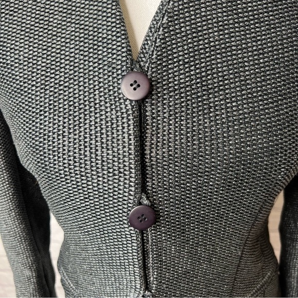 Emanuel Ungaro Black and Gray Blazer - Picture 2 of 8